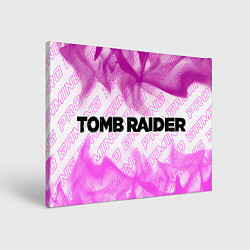 Холст прямоугольный Tomb Raider pro gaming по-горизонтали, цвет: 3D-принт