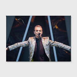 Холст прямоугольный Depeche Mode - Dave Gahan stage memento mori, цвет: 3D-принт — фото 2