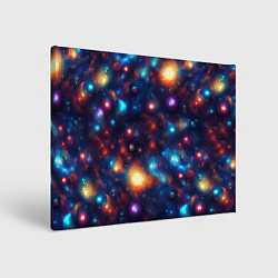 Холст прямоугольный Бесконечность звезд, цвет: 3D-принт