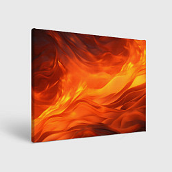 Холст прямоугольный Яркий огонь, цвет: 3D-принт