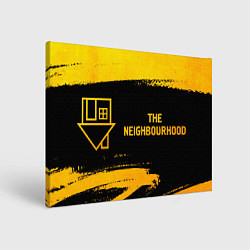 Картина прямоугольная The Neighbourhood - gold gradient по-горизонтали