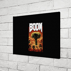 Холст прямоугольный Boom - Doom, цвет: 3D-принт — фото 2