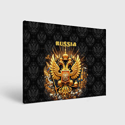 Холст прямоугольный Russia gold, цвет: 3D-принт