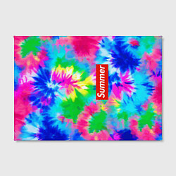Холст прямоугольный Color abstraction - summer, цвет: 3D-принт — фото 2