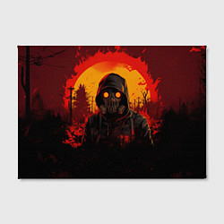 Холст прямоугольный Stalker 2 fire ghost, цвет: 3D-принт — фото 2