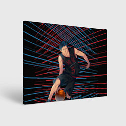 Холст прямоугольный Дазай Осаму из Баскетбола Куроко, цвет: 3D-принт