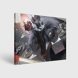 Холст прямоугольный Genshin Impact Арлекино, цвет: 3D-принт