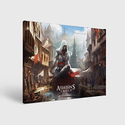 Холст прямоугольный Assassins creed poster game, цвет: 3D-принт