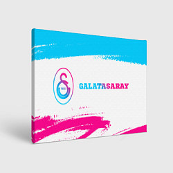 Картина прямоугольная Galatasaray neon gradient style по-горизонтали