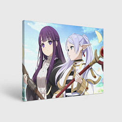 Холст прямоугольный Sousou no Frieren, цвет: 3D-принт