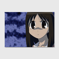 Холст прямоугольный Azumanga Daioh Аюму Касуга, цвет: 3D-принт — фото 2