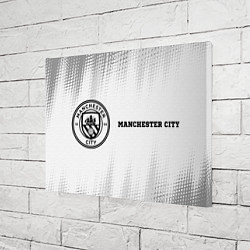 Холст прямоугольный Manchester City sport на светлом фоне по-горизонта, цвет: 3D-принт — фото 2