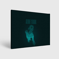Холст прямоугольный Alone in the dark - Emily, цвет: 3D-принт
