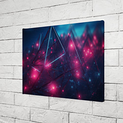 Холст прямоугольный Конструкция с ярким свечением, цвет: 3D-принт — фото 2