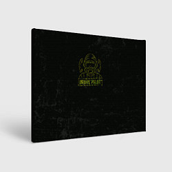 Холст прямоугольный Drone Pilot 2024, цвет: 3D-принт