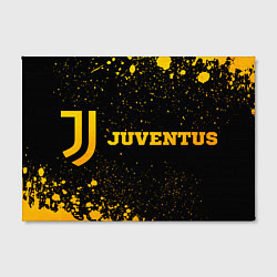 Холст прямоугольный Juventus - gold gradient по-горизонтали, цвет: 3D-принт — фото 2