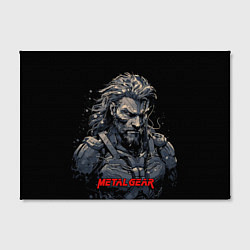 Холст прямоугольный Веном Снейк Metal gear, цвет: 3D-принт — фото 2