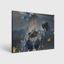 Картина прямоугольная Honkai Star Rail Jingliu white