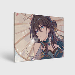 Холст прямоугольный Honkai Star Rail Ruan Мэй, цвет: 3D-принт
