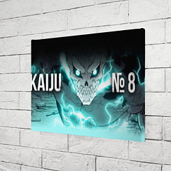 Холст прямоугольный Kaiju 8, цвет: 3D-принт — фото 2