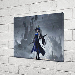 Холст прямоугольный Грозовые волны - Янъян, цвет: 3D-принт — фото 2