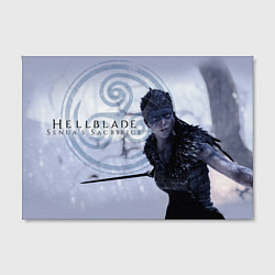 Холст прямоугольный Hellblade - Viking, цвет: 3D-принт — фото 2