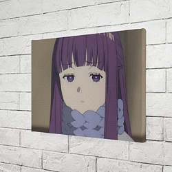 Холст прямоугольный Sousou no Frieren Ферн sad face, цвет: 3D-принт — фото 2