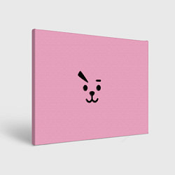 Холст прямоугольный BT21 Cooky, цвет: 3D-принт