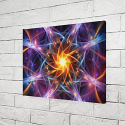 Холст прямоугольный Закрученная абстракция, цвет: 3D-принт — фото 2