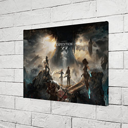 Холст прямоугольный Герои Clair Obscur expedition 33, цвет: 3D-принт — фото 2