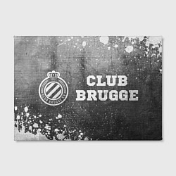 Холст прямоугольный Club Brugge - grey gradient по-горизонтали, цвет: 3D-принт — фото 2