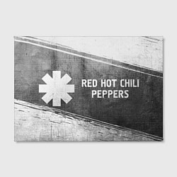 Холст прямоугольный Red Hot Chili Peppers - grey gradient по-горизонта, цвет: 3D-принт — фото 2