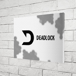 Холст прямоугольный Deadlock glitch на светлом фоне по-горизонтали, цвет: 3D-принт — фото 2