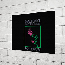 Холст прямоугольный Depeche Mode - Rose Bowl, цвет: 3D-принт — фото 2