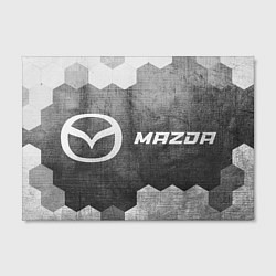 Холст прямоугольный Mazda - grey gradient по-горизонтали, цвет: 3D-принт — фото 2