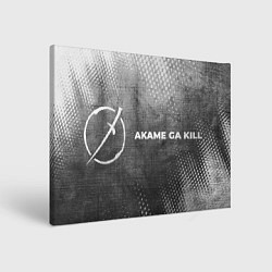 Картина прямоугольная Akame ga Kill - grey gradient по-горизонтали