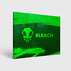 Картина прямоугольная Bleach - green gradient по-горизонтали