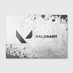 Холст прямоугольный Valorant - white gradient по-горизонтали, цвет: 3D-принт — фото 2