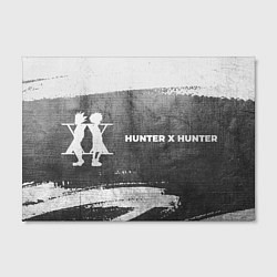 Холст прямоугольный Hunter x Hunter - grey gradient по-горизонтали, цвет: 3D-принт — фото 2