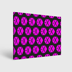 Холст прямоугольный Exo логотип, цвет: 3D-принт