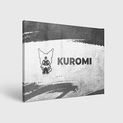 Картина прямоугольная Kuromi - white gradient по-горизонтали