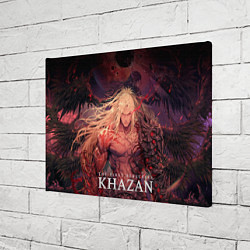 Холст прямоугольный Герой The first berserker khazan, цвет: 3D-принт — фото 2