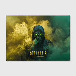 Холст прямоугольный Stalker 2 череп, цвет: 3D-принт — фото 2
