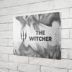 Холст прямоугольный The Witcher - white gradient по-горизонтали, цвет: 3D-принт — фото 2