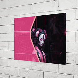 Холст прямоугольный Девушка-андроид в японском стиле, цвет: 3D-принт — фото 2
