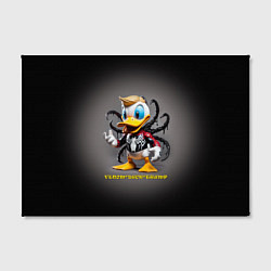 Холст прямоугольный Venom-Duck-Trump joke, цвет: 3D-принт — фото 2