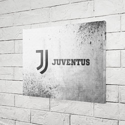 Холст прямоугольный Juventus - white gradient по-горизонтали, цвет: 3D-принт — фото 2