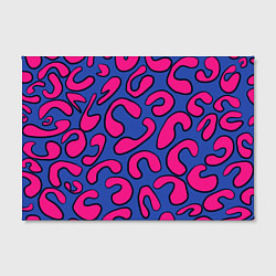 Холст прямоугольный Цветные каракули, цвет: 3D-принт — фото 2