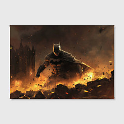 Холст прямоугольный Batman dark city, цвет: 3D-принт — фото 2