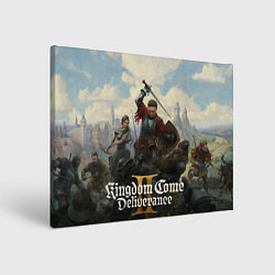 Картина прямоугольная В пылу битвы Kingdom come deliverance 2